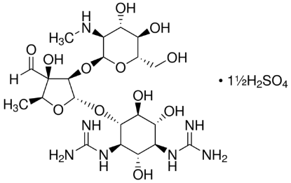 图片 硫酸链霉素，Streptomycin sulfate salt；powder, BioReagent, suitable for cell culture, ≥720 I.U. per mg (dried basis)