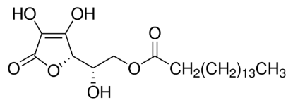 图片 L-抗坏血酸棕榈酸酯，6-O-Palmitoyl-L-ascorbic acid；meets USP testing specifications, 95.0-100.5%
