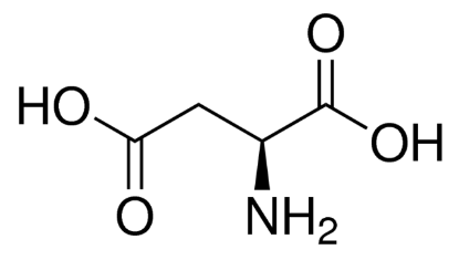 图片 L-天冬氨酸，L-Aspartic acid；from non-animal source, meets EP, USP testing specifications, suitable for cell culture, 98.5-101.0%