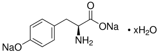图片 L-酪氨酸二钠盐水合物，L-Tyrosine disodium salt hydrate；≥98% (HPLC), powder