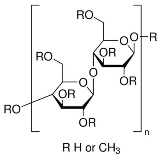 图片 甲基纤维素，Methyl cellulose [MC]；meets USP testing specifications, viscosity: 400 cP