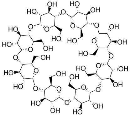 图片 γ-环糊精，γ-Cyclodextrin [γ-CD]；produced by Wacker Chemie AG, Burghausen, Germany, ≥98% (on dry basis)