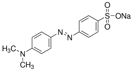 图片 甲基橙，Methyl Orange；for microscopy (Hist.), indicator (pH 3.0-4.4)