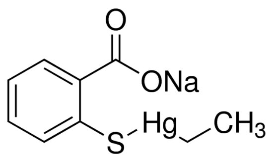 图片 硫柳汞钠，Thimerosal；97.0-101.0% (on dried substance, T)