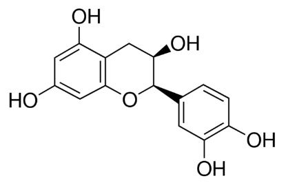 图片 (−)-表儿茶素，(−)-Epicatechin；analytical standard, ≥97.0% (HPLC)