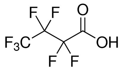 图片 七氟丁酸 [全氟丁酸]，Heptafluorobutyric acid [HFBA]；suitable for ion chromatography, ≥99.5% (GC)