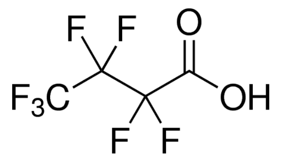 图片 七氟丁酸 [全氟丁酸]，Heptafluorobutyric acid [HFBA]；suitable for ion chromatography, ≥99.5% (GC)