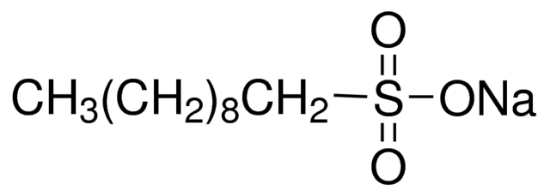 图片 1-癸烷磺酸钠，Sodium 1-decanesulfonate；BioXtra, ~98%