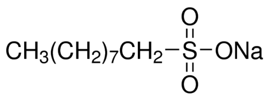 图片 1-壬烷磺酸钠，Sodium 1-nonanesulfonate；suitable for ion pair chromatography, LiChropur™, ≥99.0% (T)