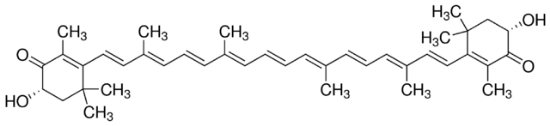 图片 虾青素，Astaxanthin [AST]；≥97% (HPLC), from Blakeslea trispora