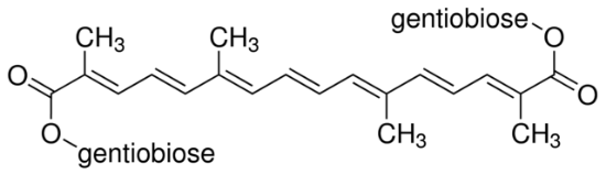 图片 藏花素 [西红花苷]，Crocin；phyproof® Reference Substance, ≥95.0% (HPLC)
