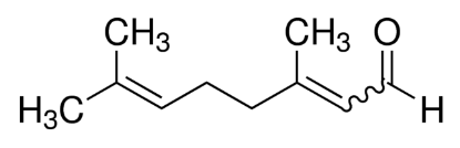 图片 柠檬醛，Citral；analytical standard, ≥98.0% (sum of cis and trans, GC)