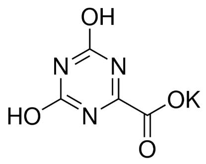 图片 氧尼酸钾盐 [氧嗪酸钾盐]，Oxonic acid potassium salt；97%