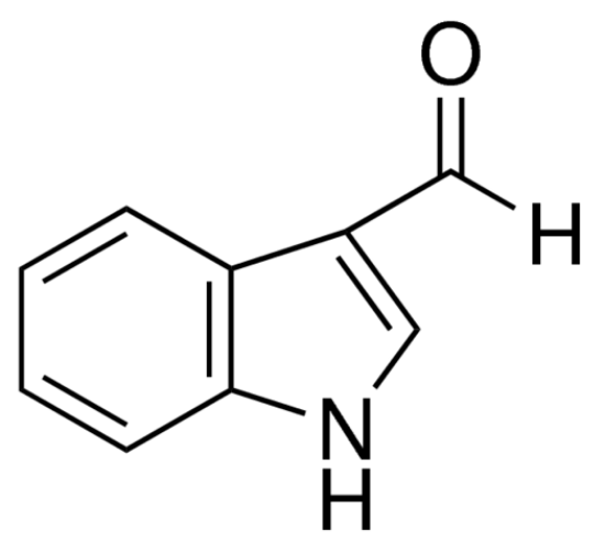 图片 吲哚-3-甲醛，Indole-3-carboxaldehyde；97%