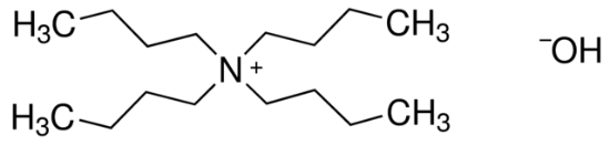 图片 四丁基氢氧化铵溶液，Tetrabutylammonium hydroxide solution [TBAOH]；~40% in water, suitable for ion chromatography