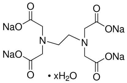 图片 乙二胺四乙酸四钠盐水合物，Ethylenediaminetetraacetic acid tetrasodium salt hydrate；≥99.0%
