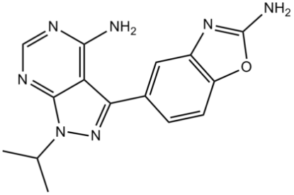 图片 Sapanisertib [INK128, MLN0128]；≥99% (HPLC)