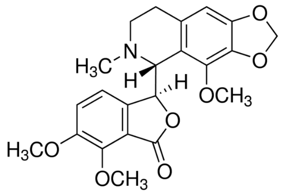 图片 诺司卡品 [那可汀]，(S,R)-Noscapine；97%