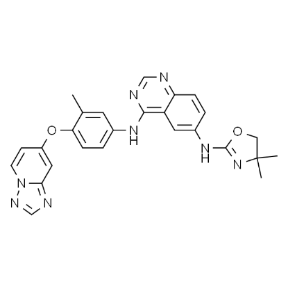 图片 妥卡替尼，Irbinitinib [ARRY-380]；≥99% (HPLC)