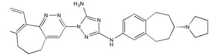 图片 BGB324 [R428]，Bemcentinib；≥99% (HPLC)