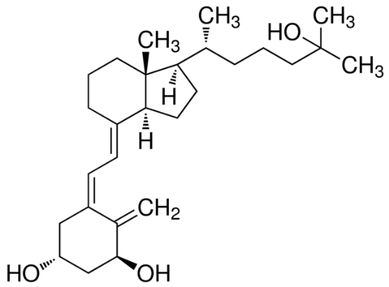 图片 1α,25-二羟基维生素D3 [骨化三醇]，1α,25-Dihydroxyvitamin D3；≥97.0% (HPLC)