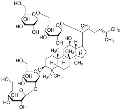 图片 人参皂苷Rb1，Ginsenoside-Rb1 from Panax ginseng (Korean ginseng) root；triterpenoid saponin, ≥98% (HPLC)