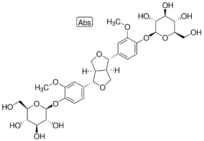 图片 松脂醇二葡萄糖苷，Pinoresinol diglucoside [PDG]；≥98% (HPLC)