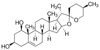 图片 鲁斯可皂苷元，Ruscogenin；≥98% (HPLC)