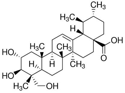 图片 积雪草酸 [亚细亚酸]，Asiatic acid [AA]；≥98% (HPLC), from Centella asiatica