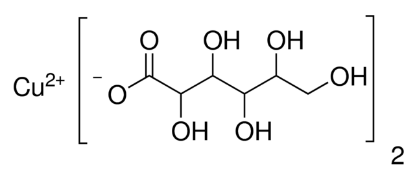 图片 D-葡萄糖酸铜(II)盐，Copper(II) D-gluconate；98%