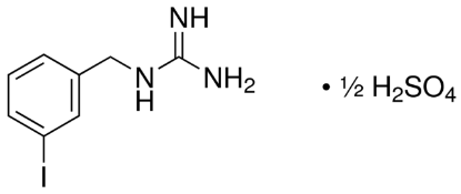 图片 m-碘苄胍半硫酸盐，m-Iodobenzylguanidine hemisulfate salt [MIBG]；≥98% (HPLC and TLC)