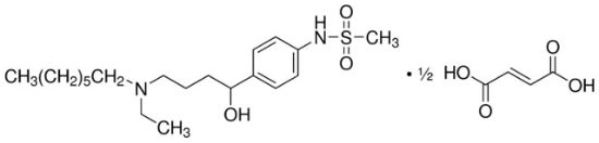 图片 伊布利特半富马酸盐，Ibutilide hemifumarate salt；≥98% (HPLC)