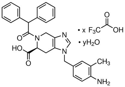 图片 S-(+)-PD 123177三氟乙酸盐水合物，S-(+)-PD 123177 trifluoroacetate salt hydrate；≥98% (HPLC), solid