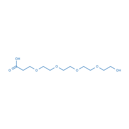 图片 1-羟基-3,6,9,12-四氧杂十五烷-15-酸，1-Hydroxy-3,6,9,12-tetraoxapentadecan-15-oic acid [Hydroxy-PEG4-acid]；≥98%
