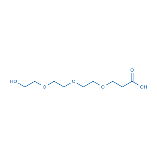 图片 3-(2-[2-(2-羟基乙氧基)乙氧基]乙氧基)丙酸，3-(2-[2-(2-HYdroxyethoxy)ethoxy]ethoxy) propanoic acid；98%