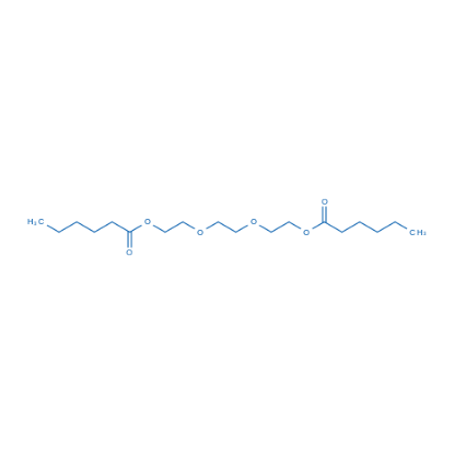 图片 (乙烷-1,2-二基双(氧基))双(乙烷-2,1-二基)二己酸酯，(Ethane-1,2-diylbis(oxy))bis(ethane-2,1-diyl) dihexanoate；98%