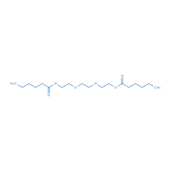 图片 (乙烷-1,2-二基双(氧基))双(乙烷-2,1-二基)二己酸酯，(Ethane-1,2-diylbis(oxy))bis(ethane-2,1-diyl) dihexanoate；98%