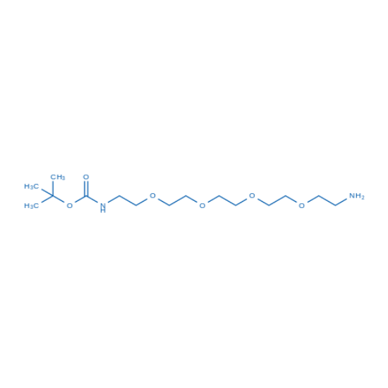 图片 16-氨基-5,8,11,14-四氧杂-2-氮杂十六烷酸1,1-二甲基乙酯，tert-Butyl (14-amino-3,6,9,12-tetraoxatetradecyl)carbamate；98%