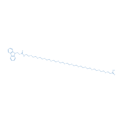 图片 羧基-PEG12-(Fmoc-胺)，Fmocnh-peg12-ch2ch2cooh；99%