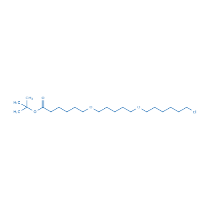图片 6-((5-((6-氯己基)氧基)戊基)氧基)己酸叔丁酯，tert-Butyl 6-((5-((6-chlorohexyl)oxy)pentyl)oxy) hexanoate；99%
