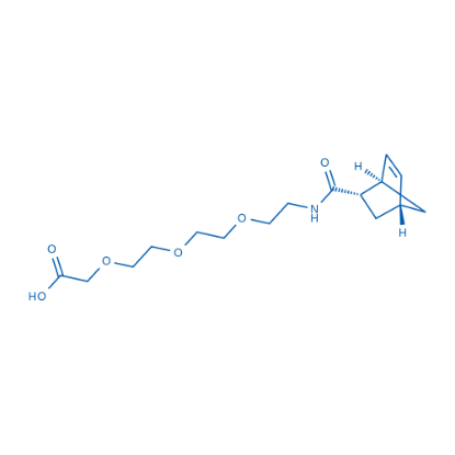 图片 rel-1-((1R,2S,4R)-Bicyclo[2.2.1]hept-5-en-2-yl)-1-oxo-5,8,11-trioxa-2-azatridecan-13-oic acid；98%