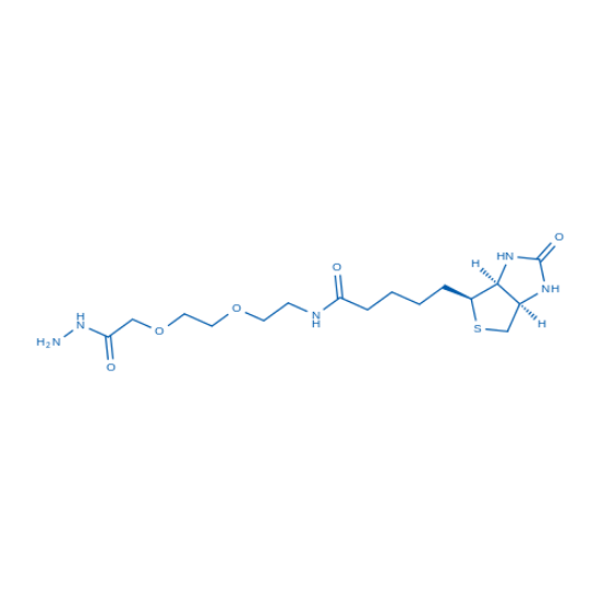 图片 N-(2-(2-(2-Hydrazineyl-2-oxoethoxy)ethoxy)ethyl)-5-((3aS,4S,6aR)-2-oxohexahydro-1H-thieno[3,4-d]imidazol-4-yl)pentanamide；99%