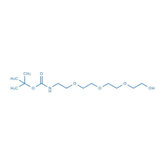 图片 tert-Butyl (2-(2-(2-(2-hydroxyethoxy)ethoxy)ethoxy) ethyl)carbamate，99%