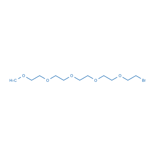 图片 甲基-五聚乙二醇-溴代，M-PEg5-bromide；98%