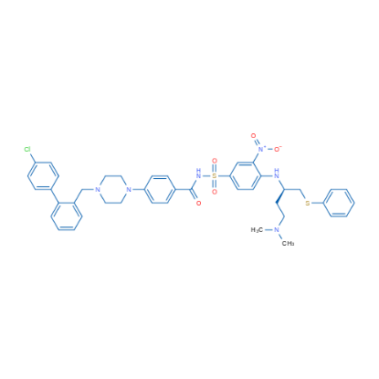 图片 ABT-737 [WX900016]，(R)-4-(4-((4'-氯-[1,1'-联苯]-2-基)甲基)哌嗪-1-基)-N-((4-((4-(二甲氨基)-1-(苯硫基)丁基-2-基)氨基)-3-硝基苯基)磺酰)苯甲酰胺；99%