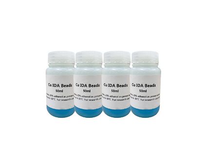 图片 铜金属螯合IDA亲和纯化填料 [His标签蛋白]，Cu IDA Beads