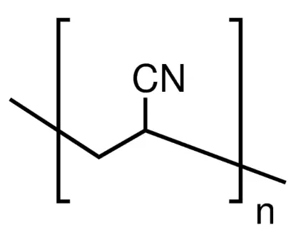 图片 聚丙烯腈，Polyacrylonitrile；average Mw 150,000 (Typical)
