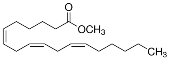 图片 γ-亚麻酸甲酯，Methyl γ-linolenate；≥99% (GC)