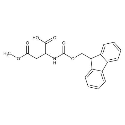 图片 Fmoc-L-天冬氨酸 4-甲酯，Fmoc-Asp(OMe)-OH；99%