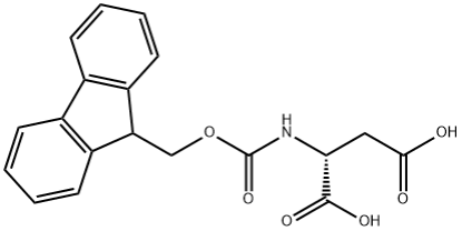 图片 Fmoc-D-天冬氨酸，Fmoc-D-Asp-OH；≥99.0% (HPLC)